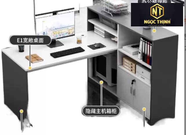 Tổng hợp các loại bàn làm việc theo tập thể cho các nhân viên tại Nội Thất Ngọc Thịnh